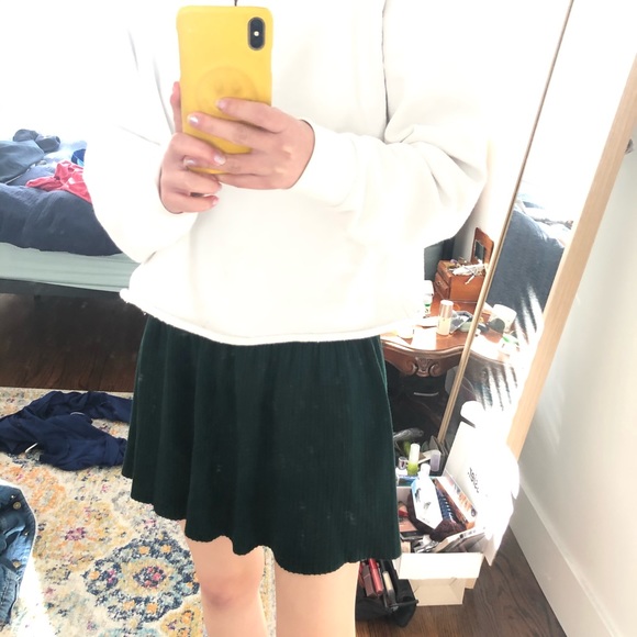 Zara mini skirt green size M - Picture 4 of 4